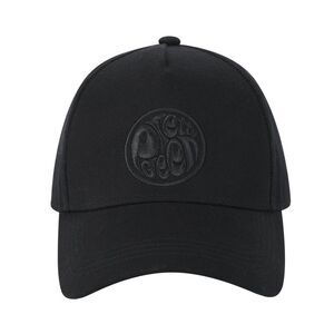 Pretty Green Embroidered Logo Baseball Cap / Black